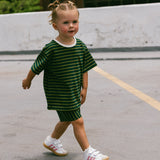 Kiwi Stripe Shorts