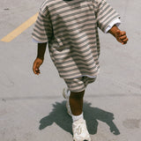Earl Grey Stripe Tee