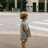 Earl Grey Stripe Shorts
