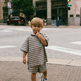 Earl Grey Stripe Shorts