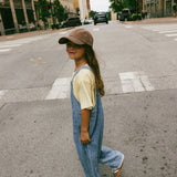 Oversized Overalls- Denim