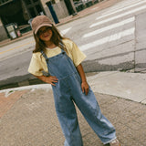 Oversized Overalls- Denim