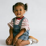 Berry Milk Stripe Tee