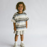 Chai Stripe Shorts