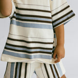 Chai Stripe Shorts