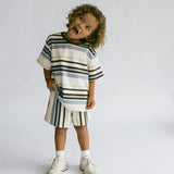 Chai Stripe Shorts