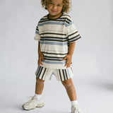 Chai Stripe Shorts