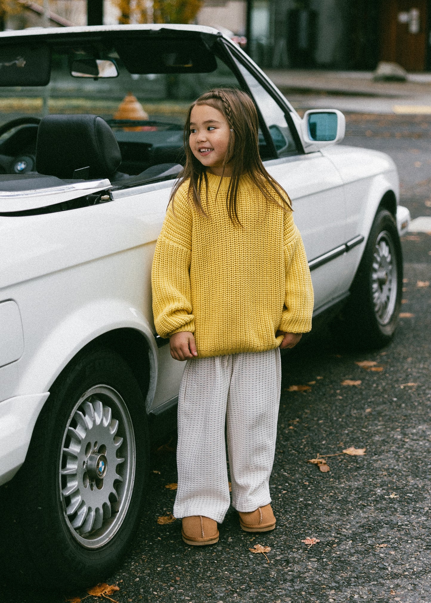 Chunky Knit- Golden Yellow