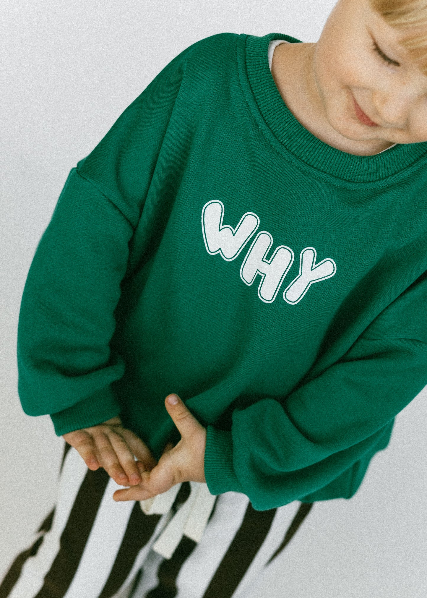 Graphic Crewneck- WHY