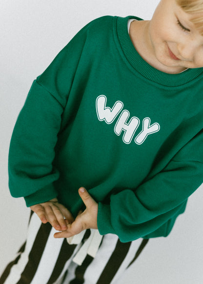 Graphic Crewneck- WHY