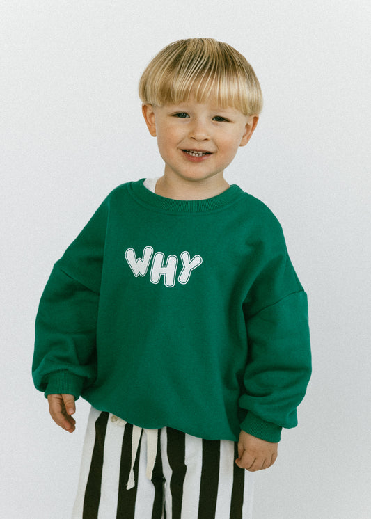 Graphic Crewneck- WHY