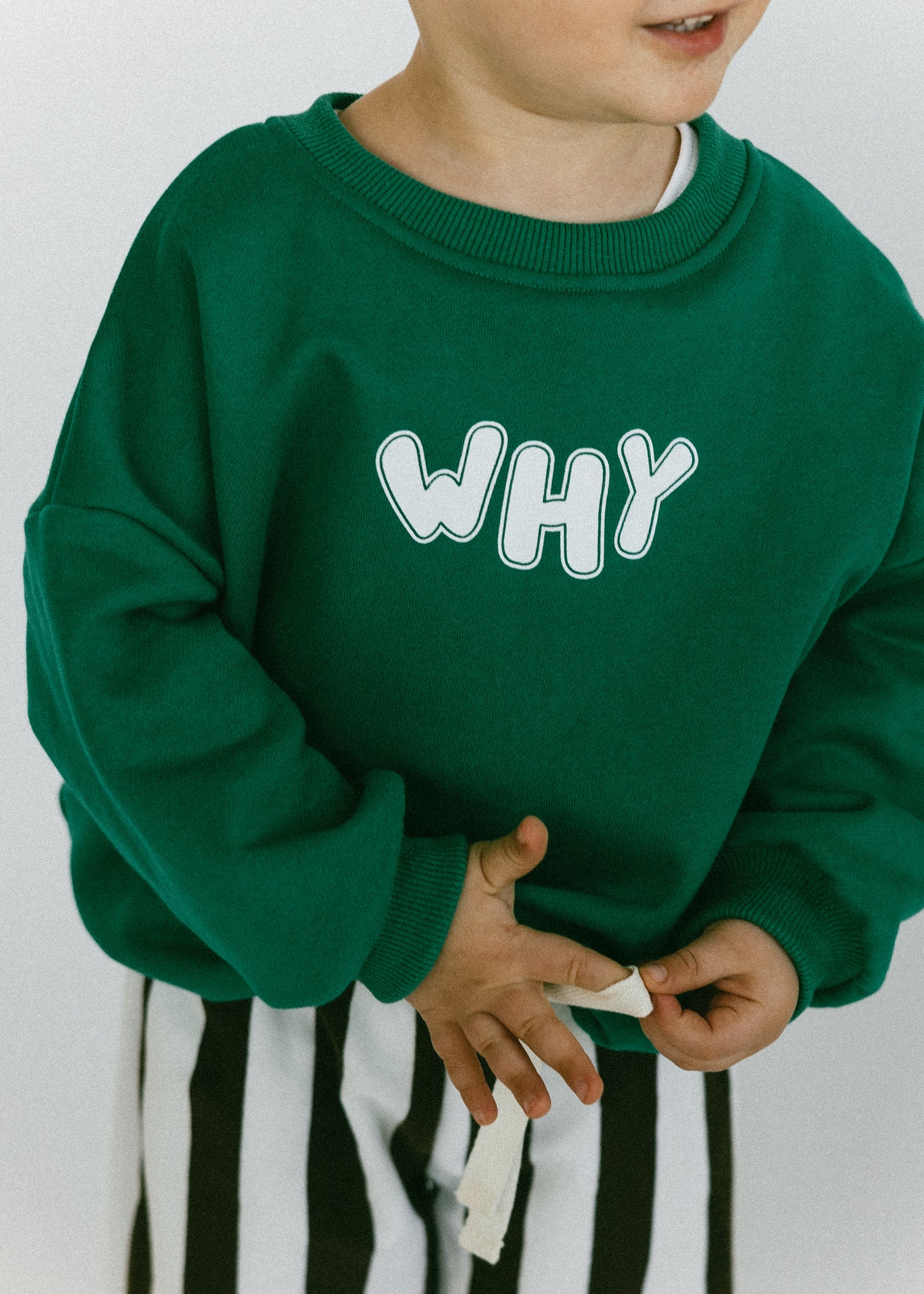 Graphic Crewneck- WHY