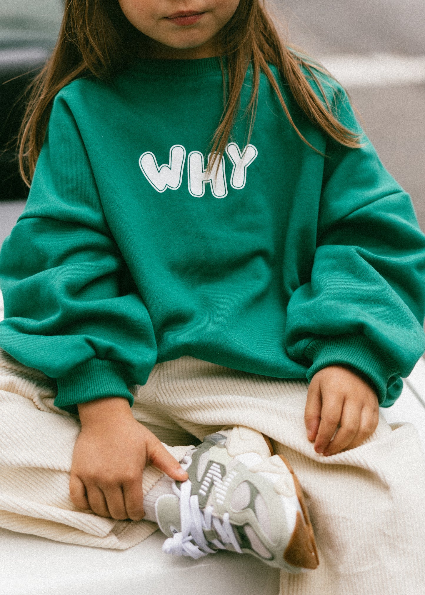 Graphic Crewneck- WHY