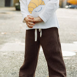 Waffle Pants- Brown
