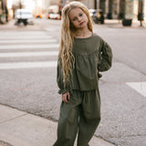Willow Set- Olive Striped