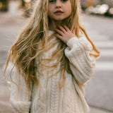 Wool Cable Knit- Cream