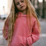 Terry Hoodie- Bright Pink