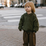 Terry Hoodie- Army Green