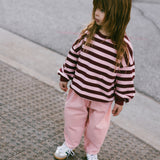 Barrel Jeans- Powder Pink