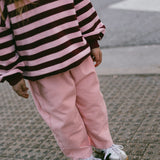 Barrel Jeans- Powder Pink