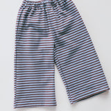 Everyday Stripe Pants- Blue