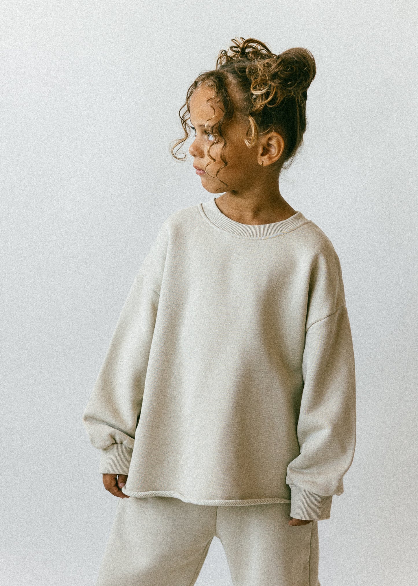 Raw Hem Set- Sand