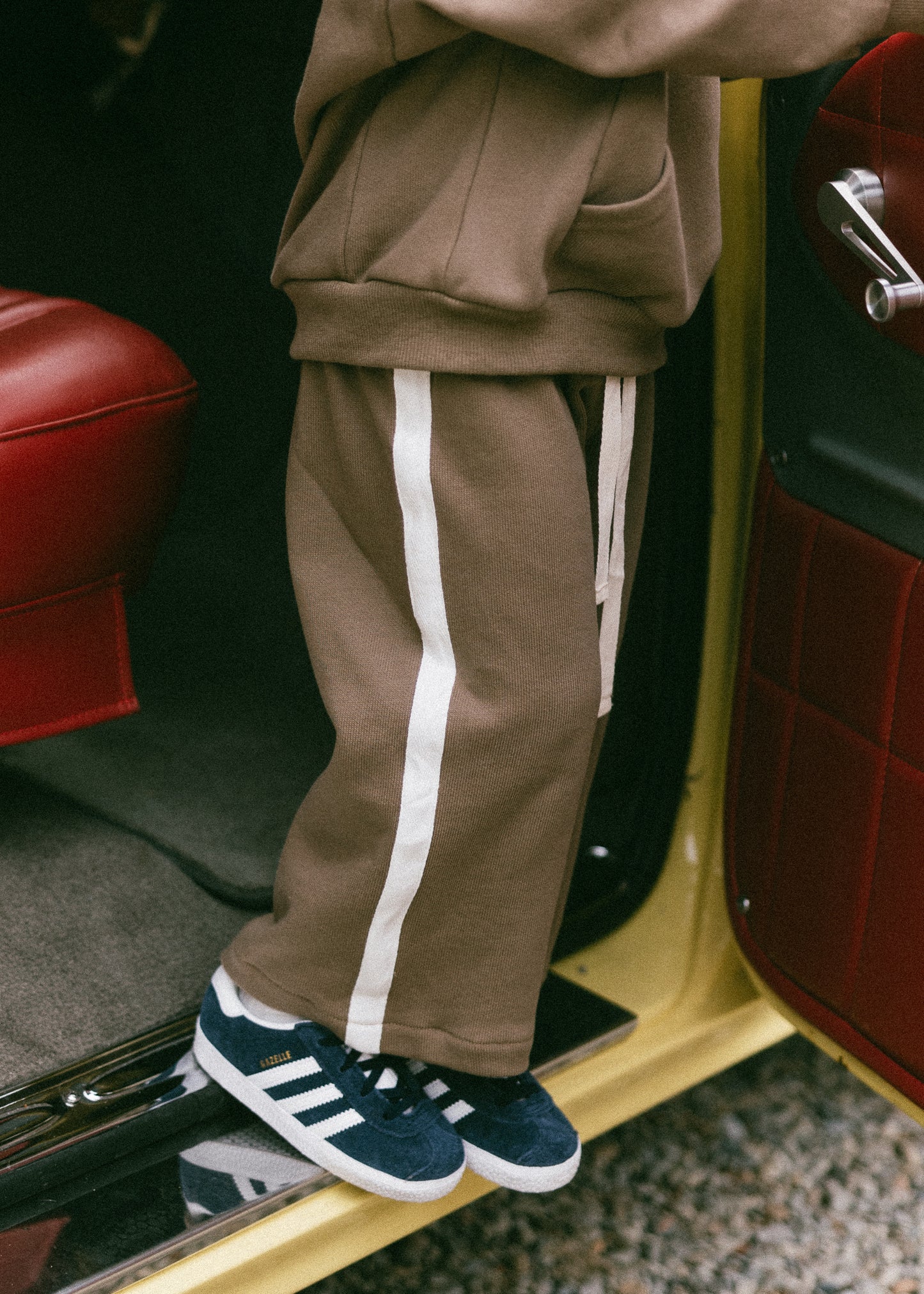 Track Pants- Brown