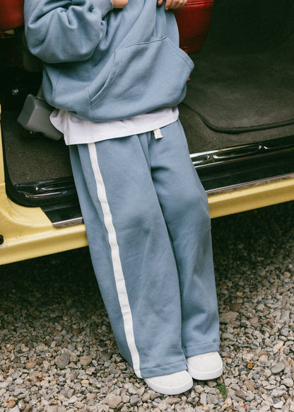 Track Pants- Dusty Blue