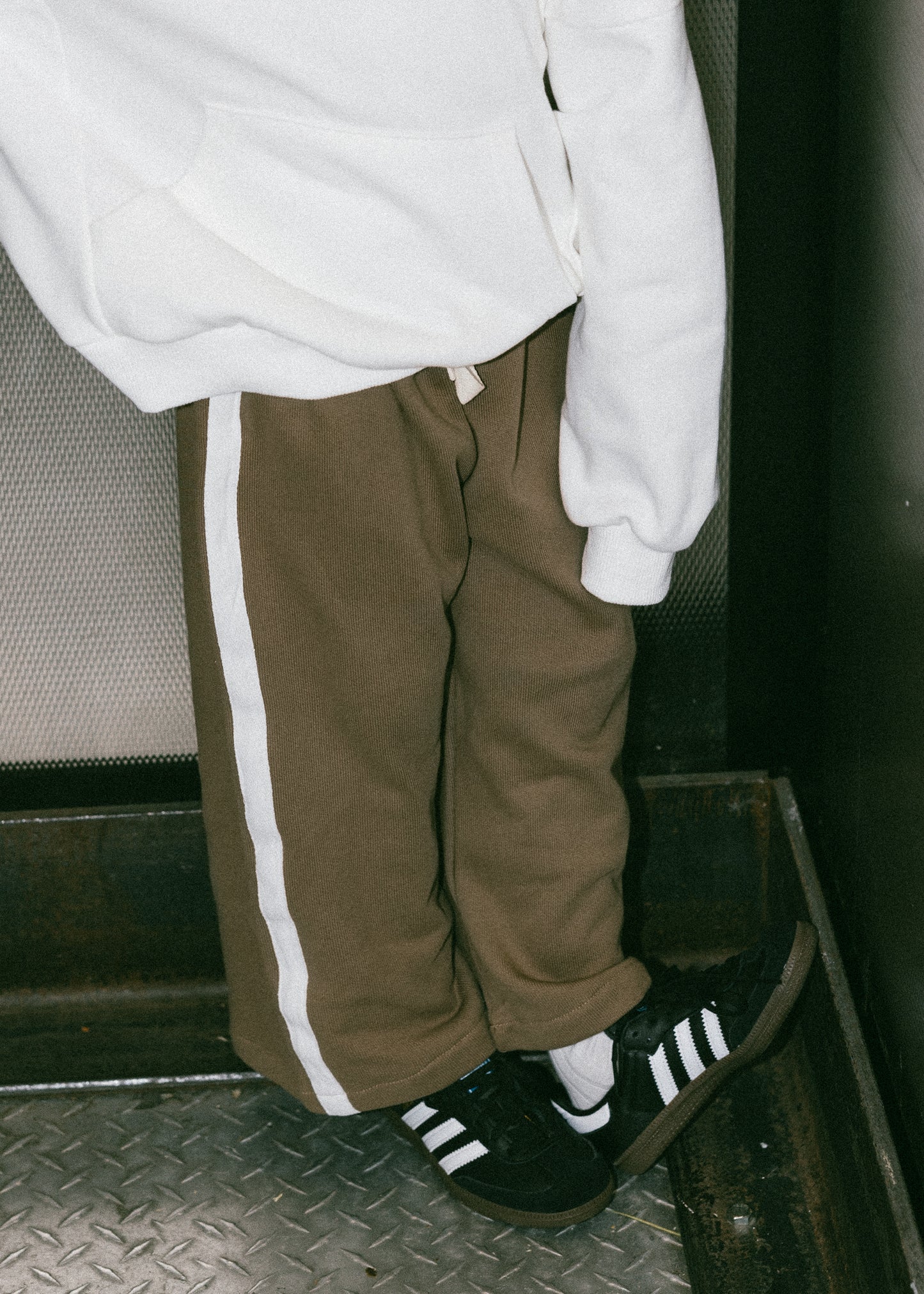 Track Pants- Brown