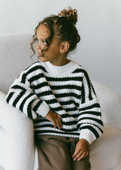 Chunky Knit- Striped