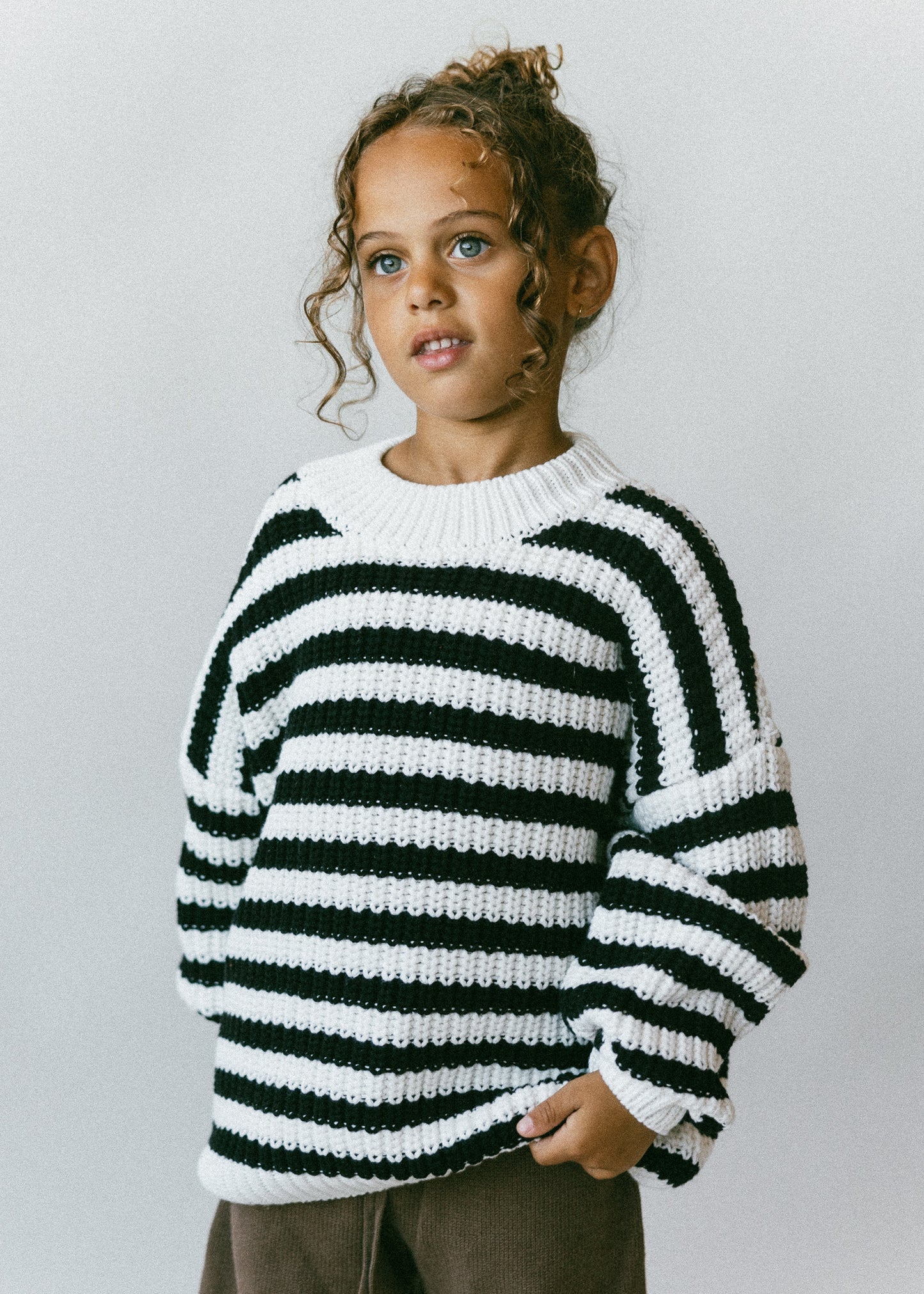 Chunky Knit- Striped