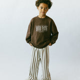 More More Crewneck- Brown