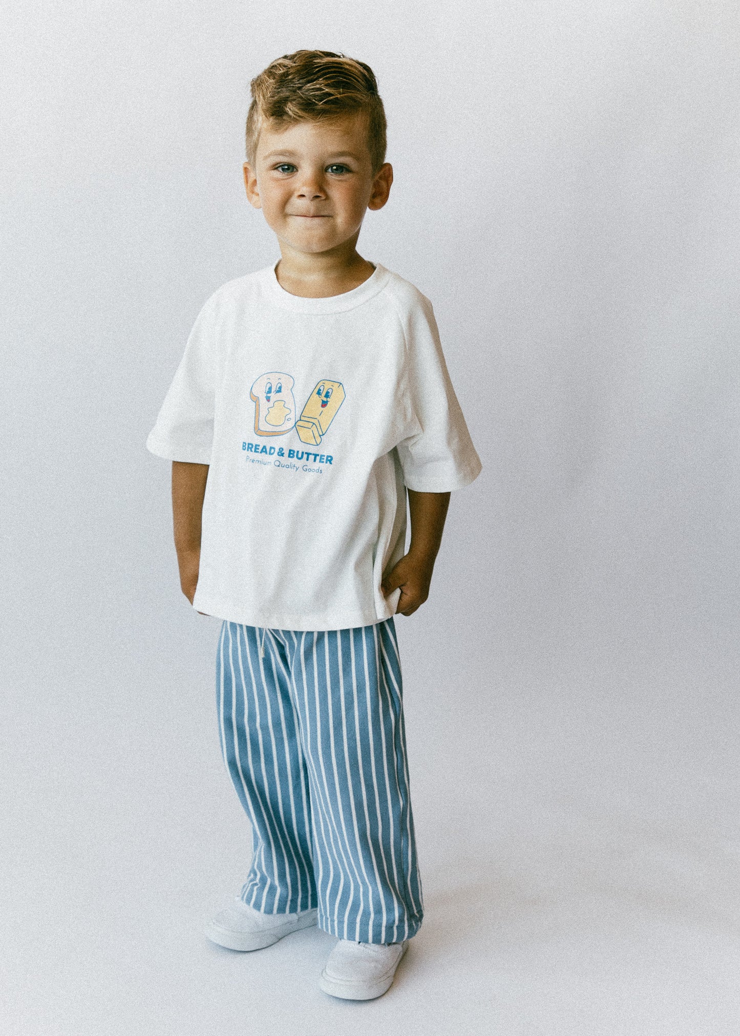 Stripe Pant- Blue