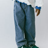 Straight Denim- Medium Wash