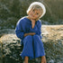 Knitted Cotton Pants Blue