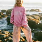 More More Crewneck- Pink