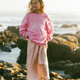 More More Crewneck- Pink