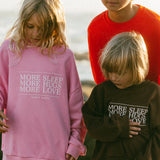 More More Crewneck- Brown