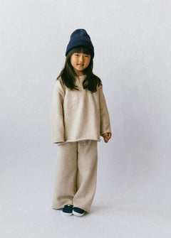 Knitted Cotton Pants Wheat