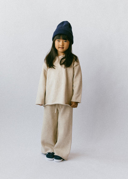 Knitted Cotton Set- Wheat