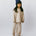 Knitted Cotton Pants Wheat