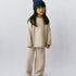 Knitted Cotton Pants Wheat