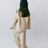 Knitted Cotton Pants Wheat