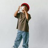 Straight Denim- Medium Wash