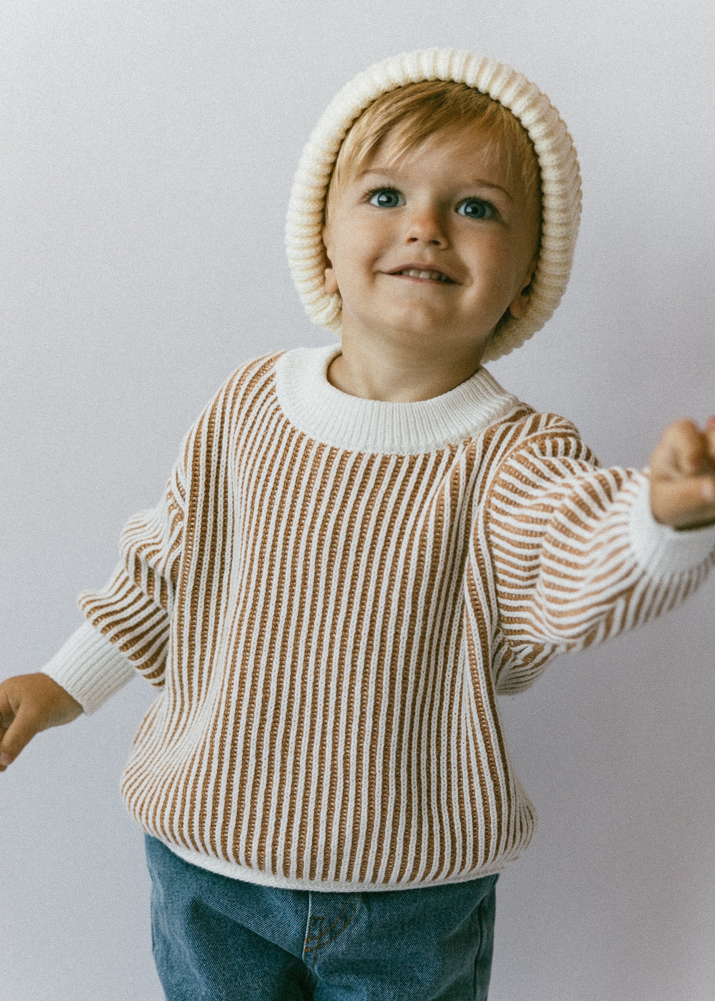 Fitted Knit- Fawn