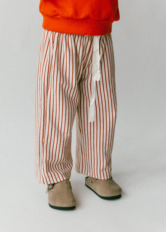 Stripe Pant- Red