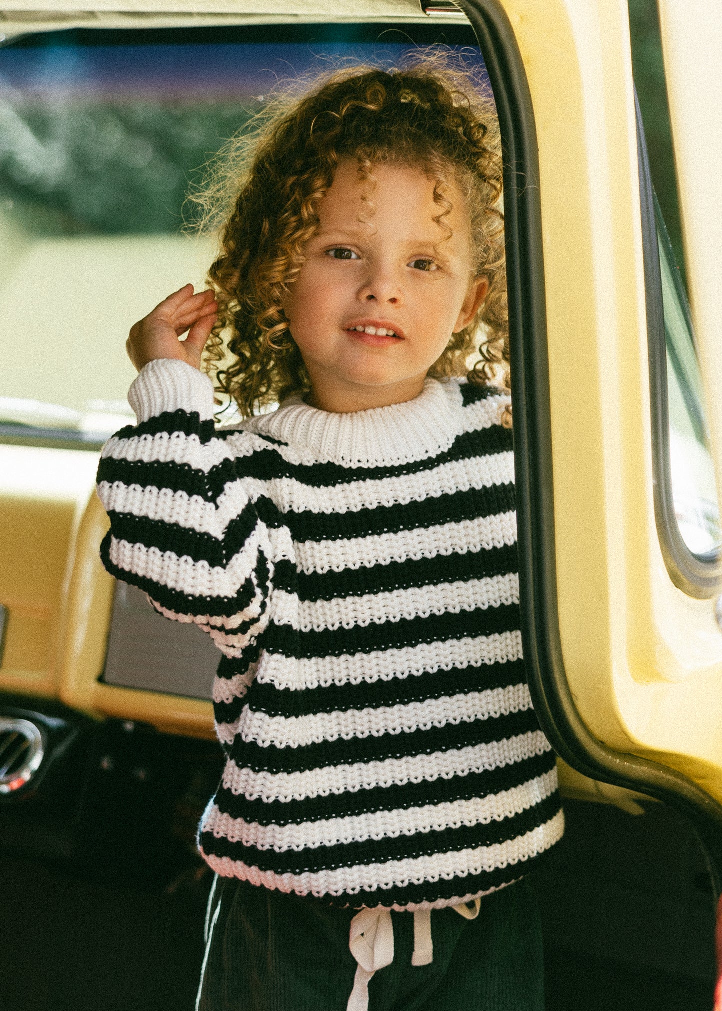 Chunky Knit- Striped