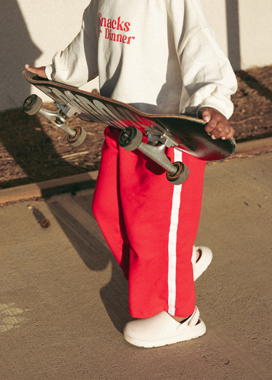 Track Pants- Red
