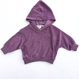 Terry Hoodie- Mulberry