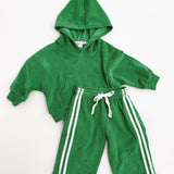 Terry Hoodie- Green